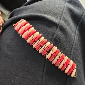 Pink ceramic bracelet